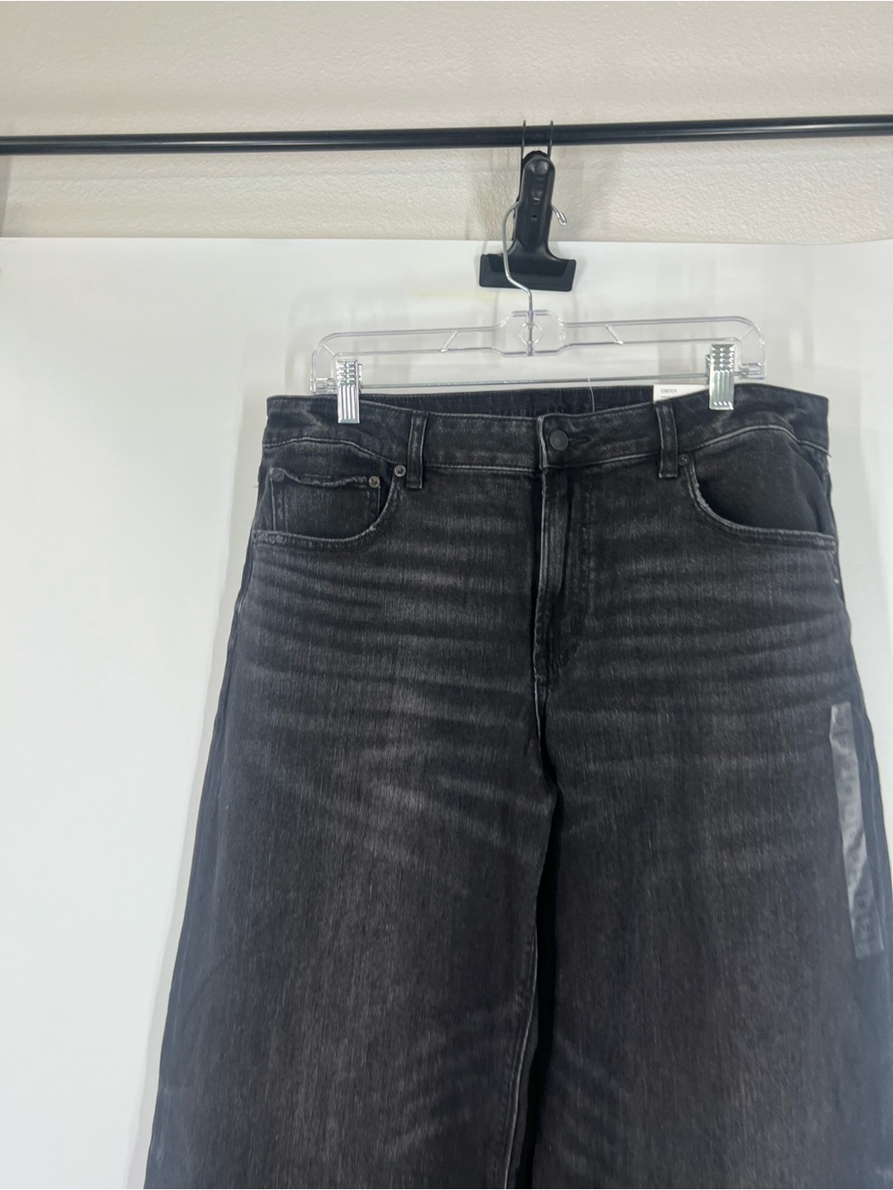 American Eagle Dreamy Drape Low-Rise Baggy Wide Leg Jeans Stretch NWT - Picture 2 of 10